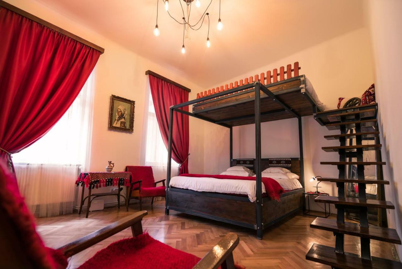 Folkloric Loft - Sibiul Vechi Appartement Buitenkant foto